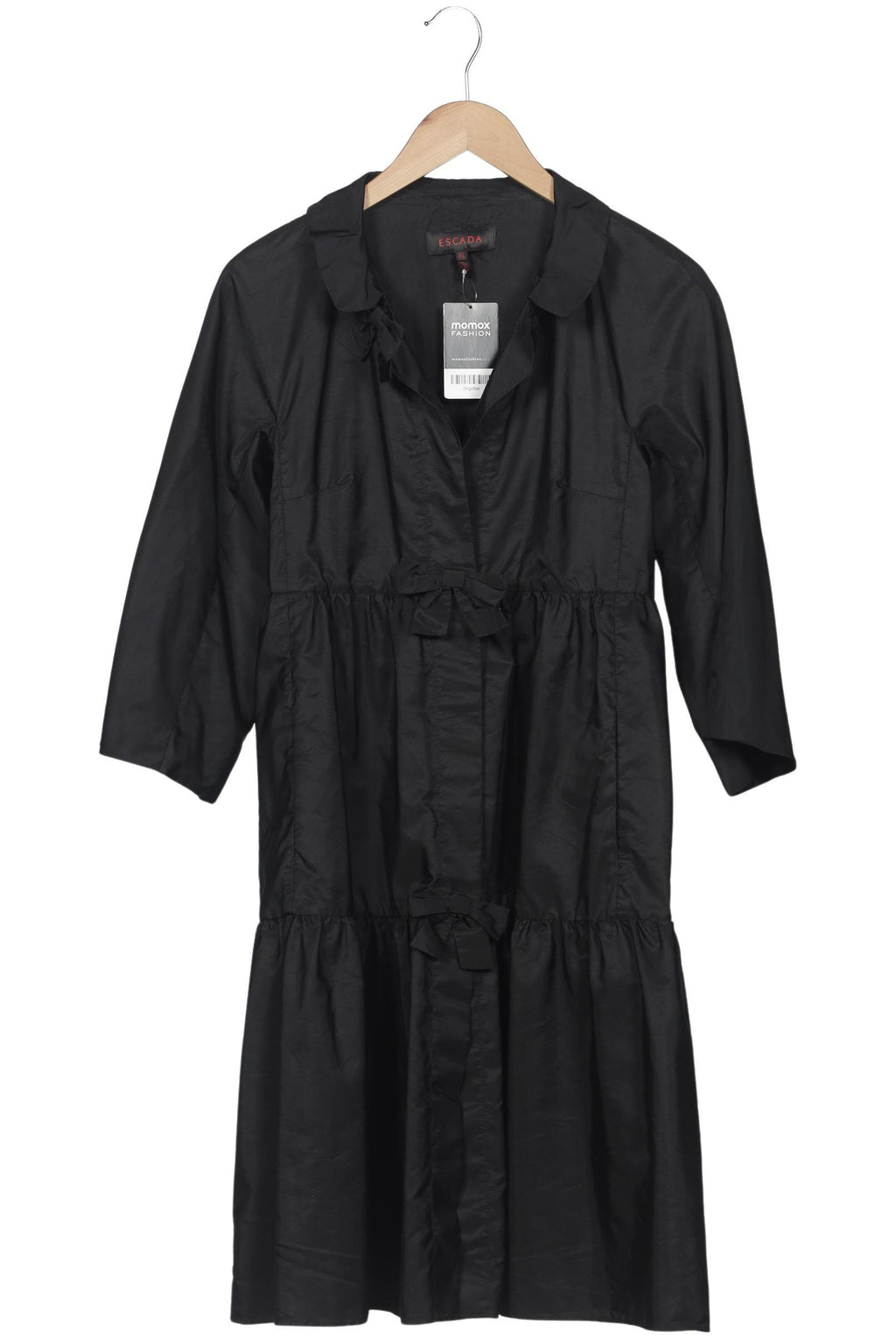 Escada Women Coat Black 34 2