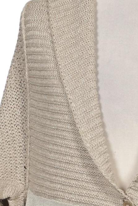 Escada Knit Cardigan Beige Size S 4