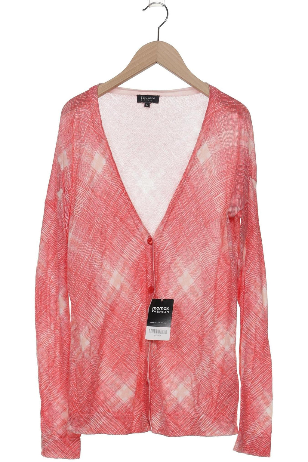 Escada Sport Knit Cardigan Red M 4