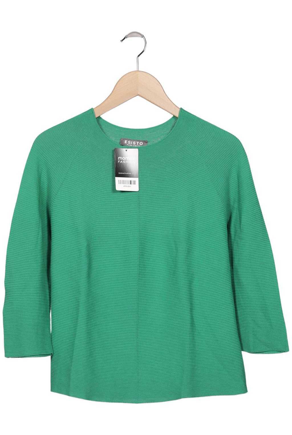 Esisto Damen Pullover Grün Gr. S Baumwolle 3