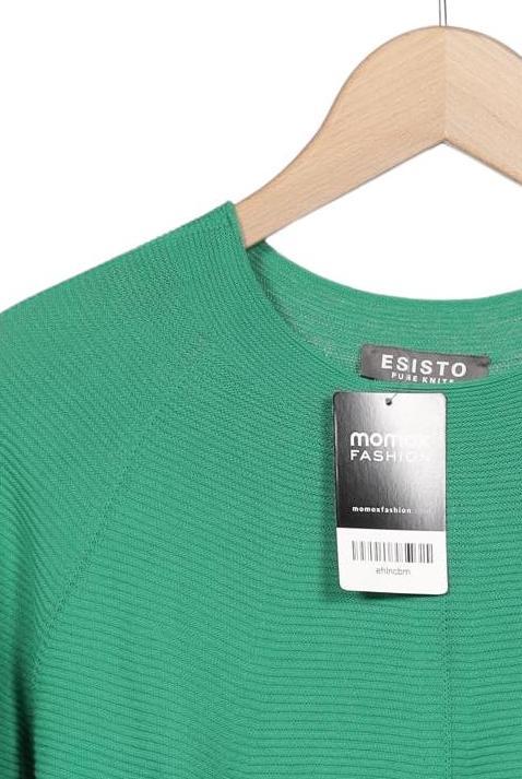 Esisto Damen Pullover Grün Gr. S Baumwolle 5