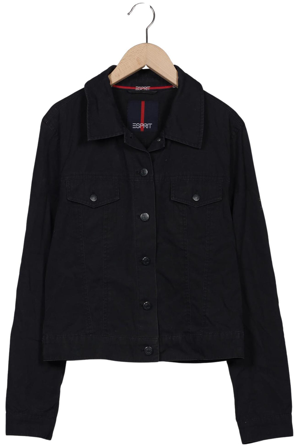 Esprit Damen Women's Jacket Black M Cotton 6