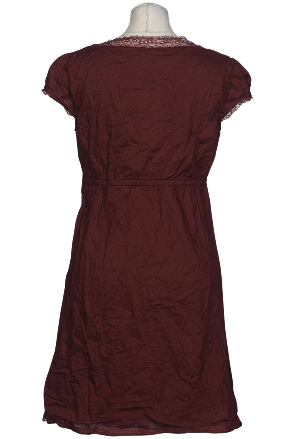 Esprit Damen Cotton Blend Dress Bordeaux EU 38 3