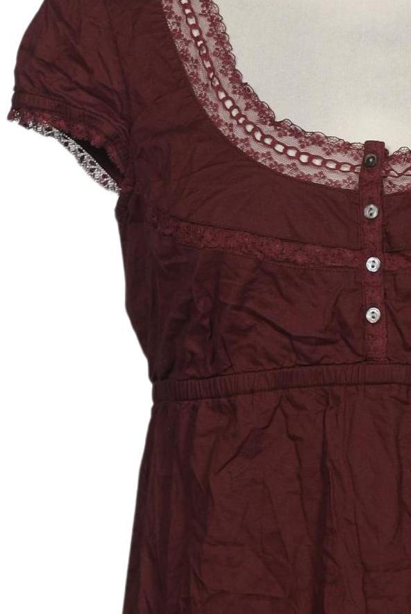 Esprit Damen Cotton Blend Dress Bordeaux EU 38 4
