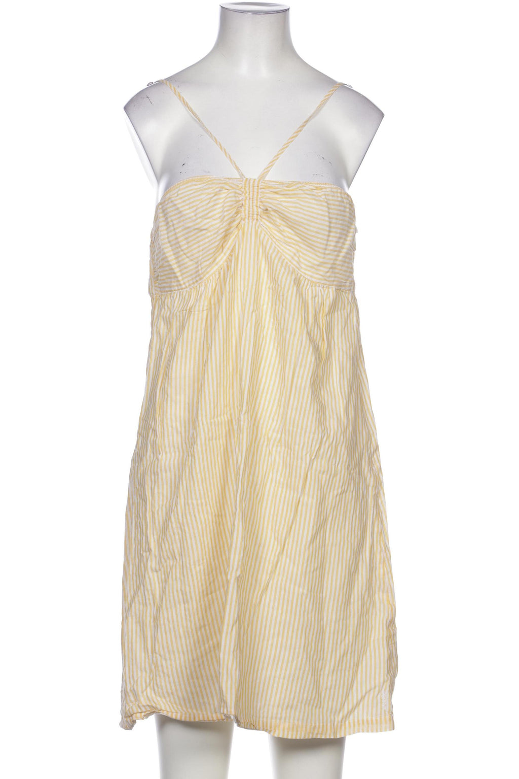 Esprit Damen Cotton Dress Yellow EU 36 4