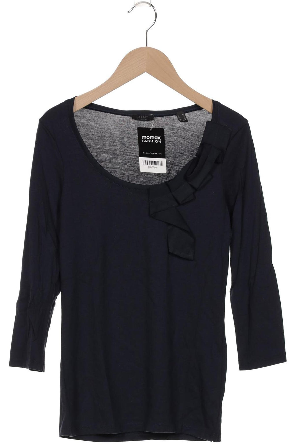Esprit Damen Langarmshirt Marineblau Size XS 4