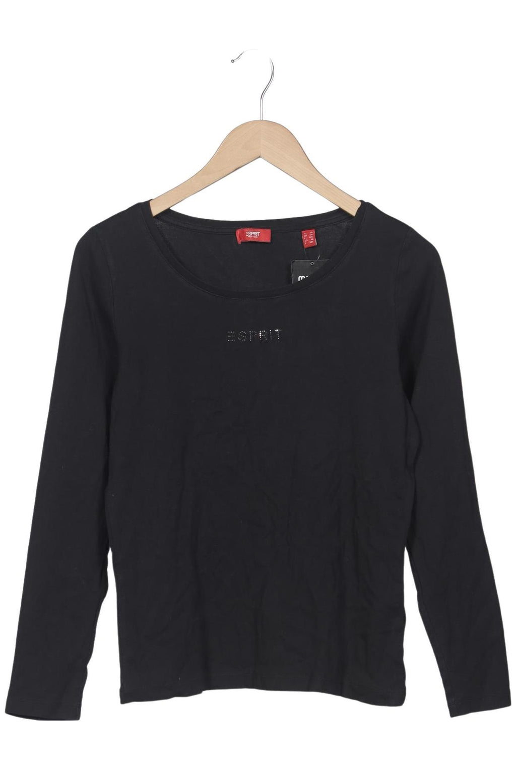 Esprit Damen Langarmshirt Schwarz XL Baumwolle 5
