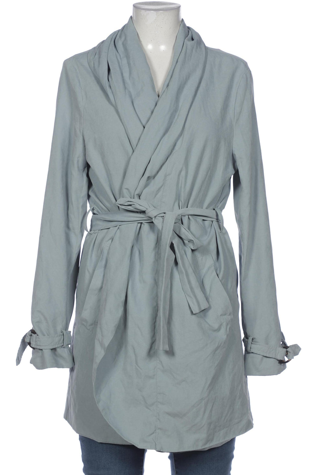 Esprit Women Coat Light Blue L Synthetic 4