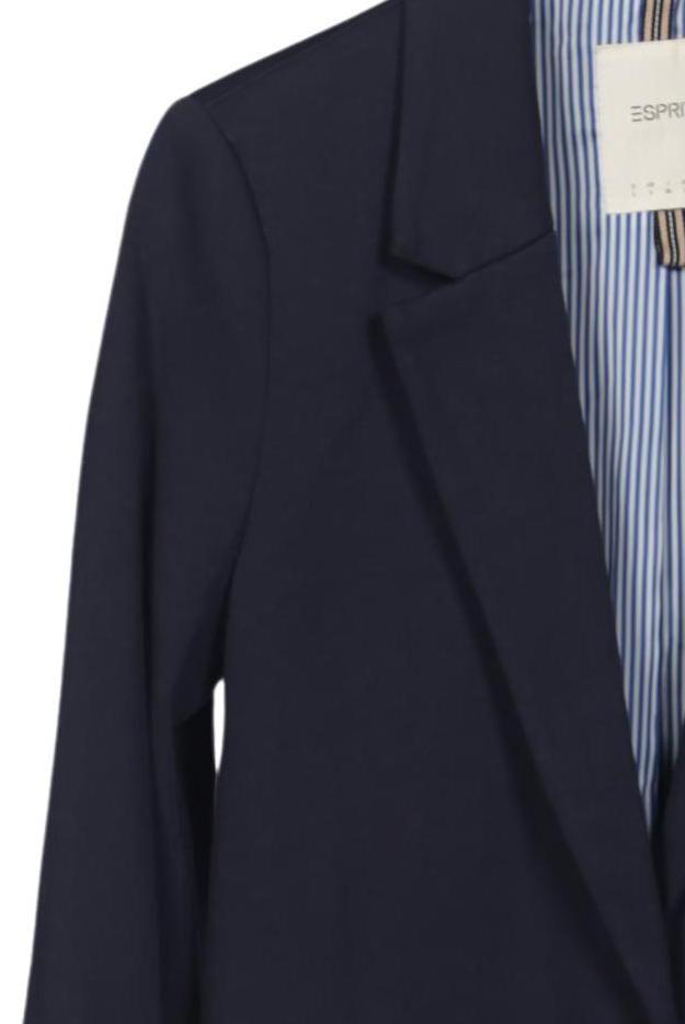 Esprit Women Coat Navy Blue L Cotton Synthetic 5