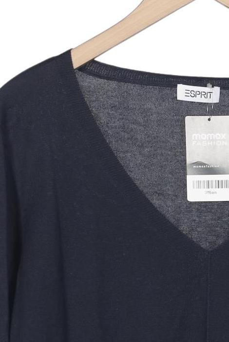 Esprit Damen Pullover Marineblau XL Cotton 8