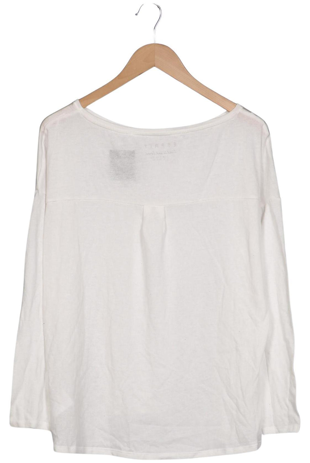 Esprit Damen Langarmshirt White L 3