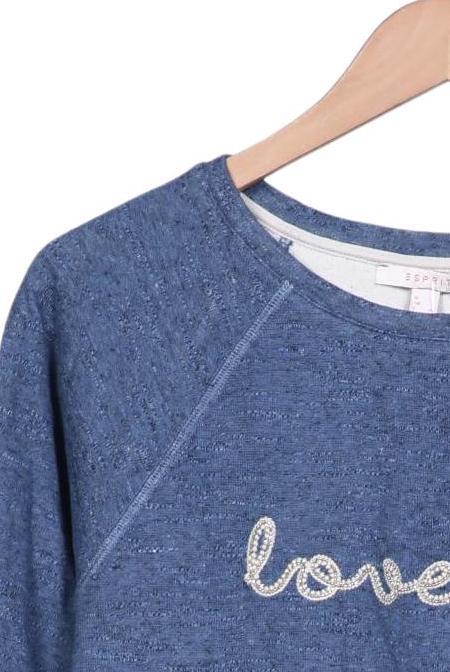 Esprit Damen Sweater Blau Gr. L 4