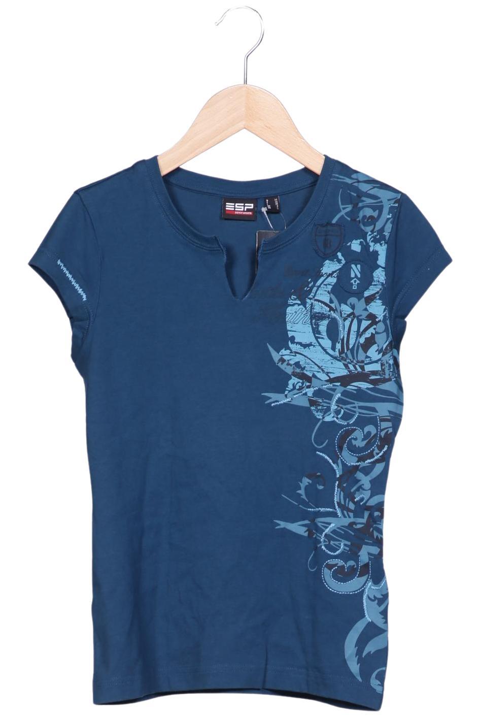 Esprit Women's T-Shirt Blue EU 34 4