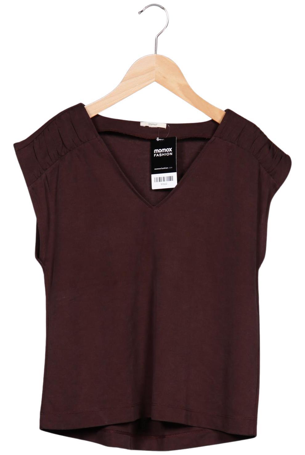 Esprit Damen T-Shirt Bordeaux Gr. S 2