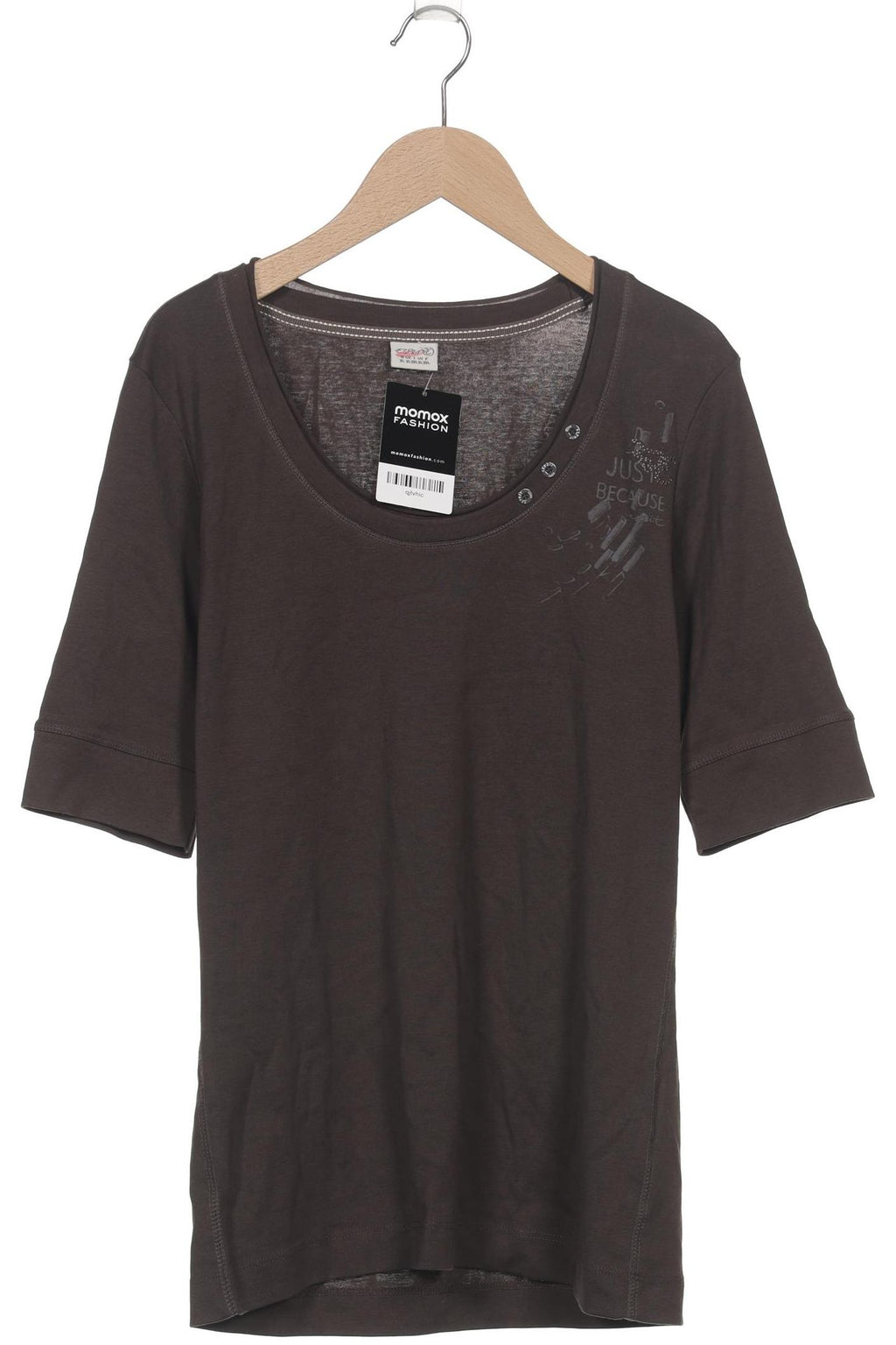 Esprit Women's T-Shirt Brown XL Cotton 4