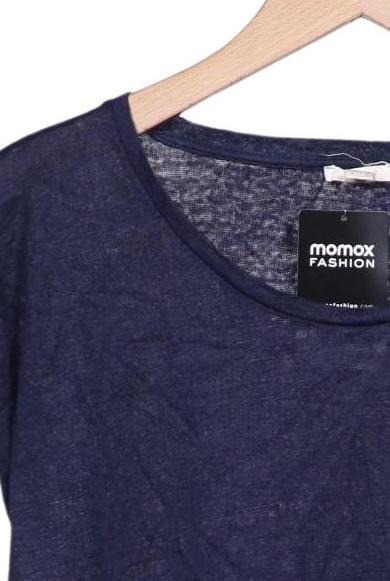 Esprit Women's T-Shirt Navy Blue Size M Linen 3