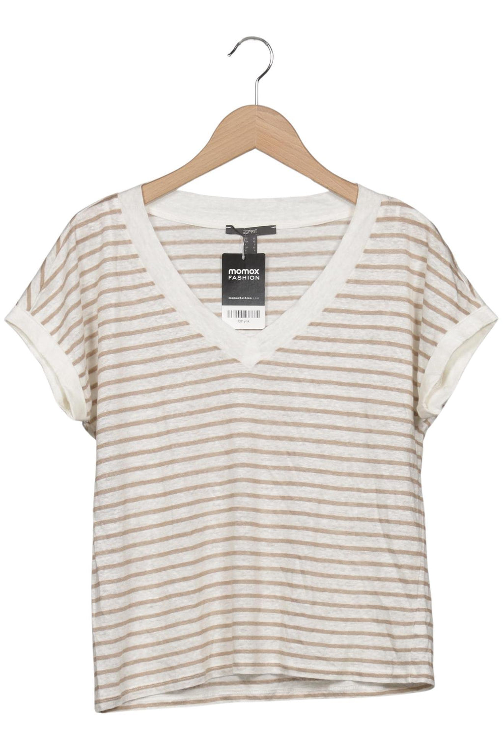 Esprit Damen T-Shirt Multicolor Size XS Linen 2