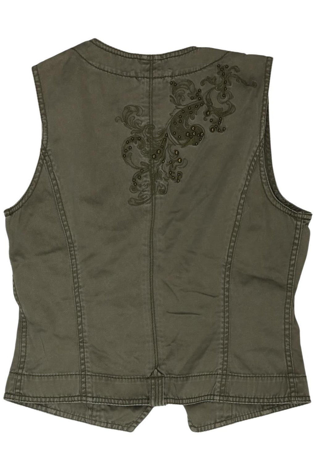Esprit Damen Weste Green M Cotton 5