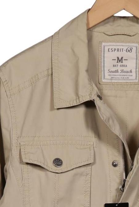 Esprit Men Jacket Beige M Cotton 4