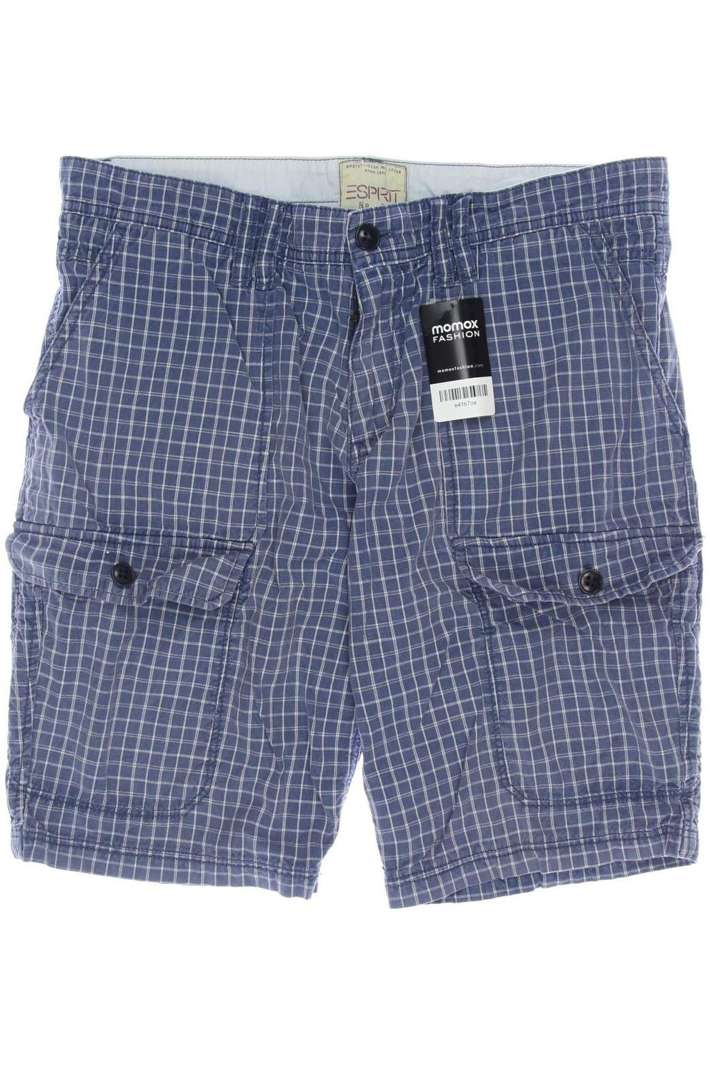 Esprit Herren Shorts Blue W34 Cotton 4