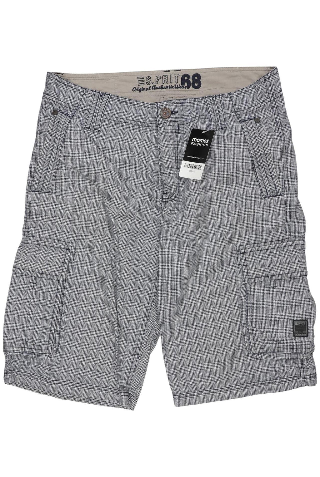 Esprit Men Shorts Navy Blue W30 Cotton 4