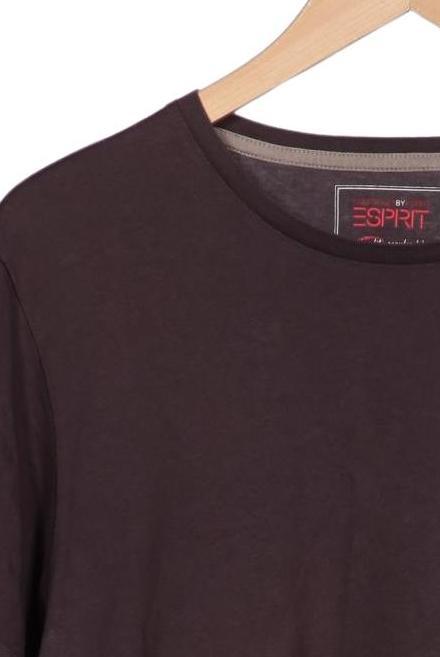Esprit Men T-Shirt Brown L Cotton 3