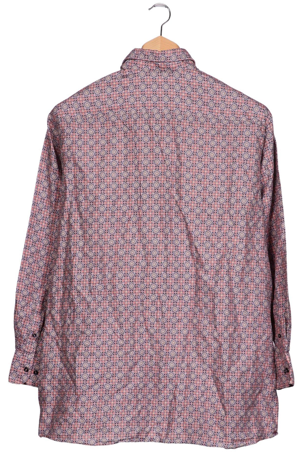 Eterna 1863 Men Shirt Multicolored 46 Linen Cotton 3