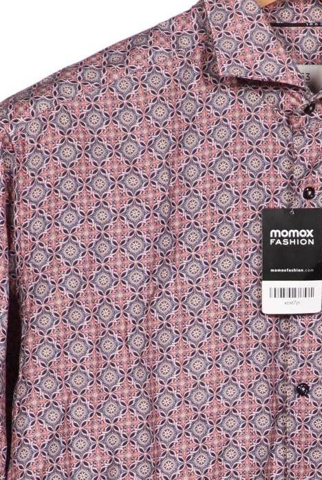 Eterna 1863 Men Shirt Multicolored 46 Linen Cotton 4
