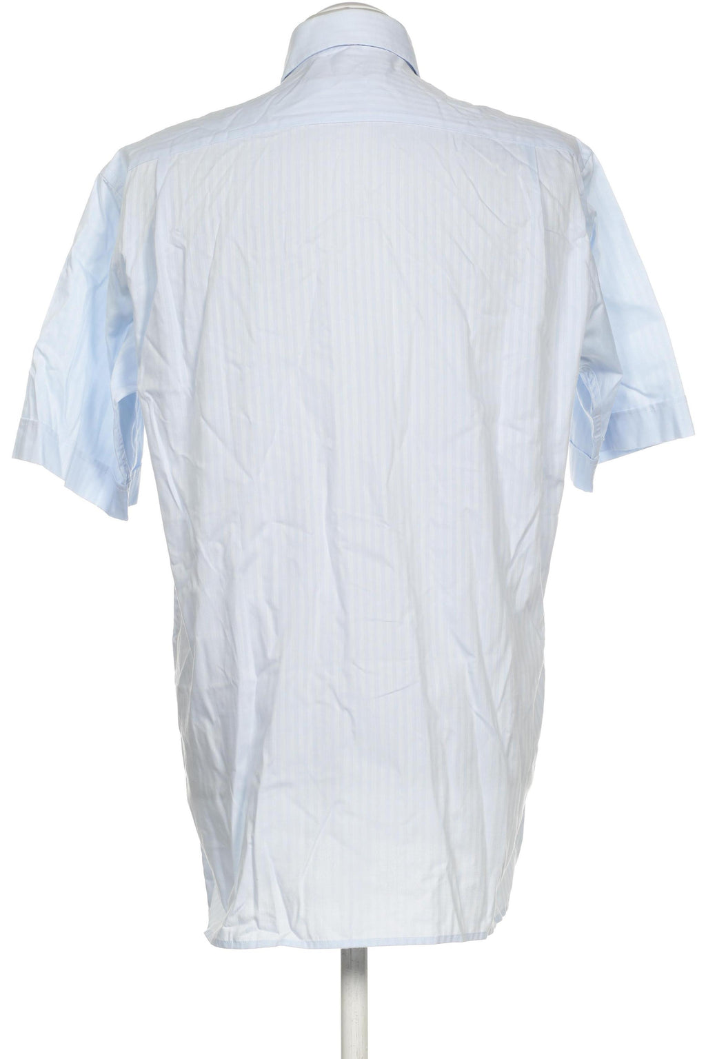 Eterna Men's Shirt Blue M Cotton 5