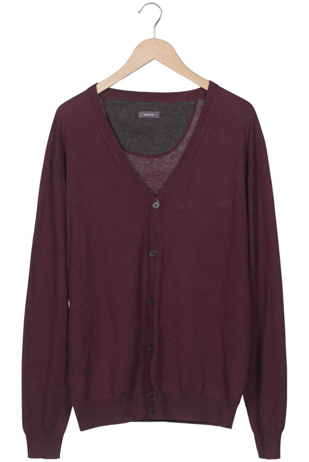 Eterna Knit Jacket Bordeaux 3XL 2