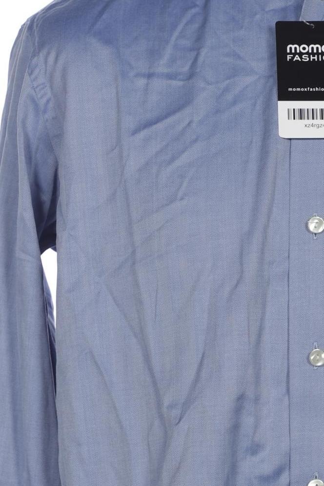 Eton Shirt Blue Cotton Size M 6