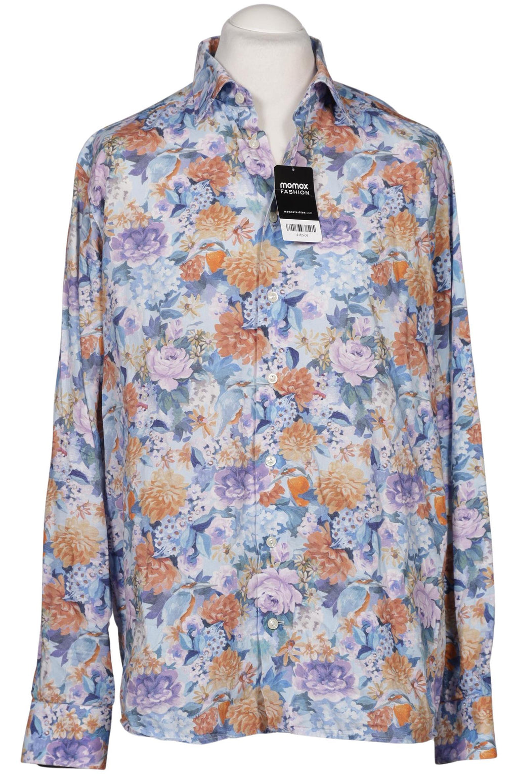 Eton Men Shirt Multicolor Size 44 Cotton Lyocell 2