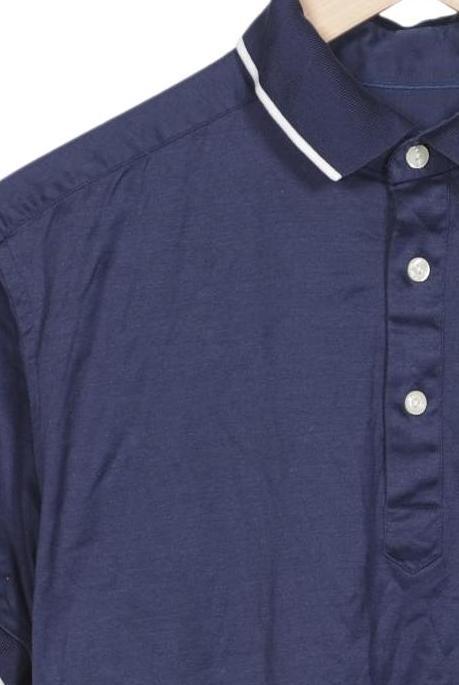 Eton Polo Shirt Men Navy Blue Size L Cotton 3