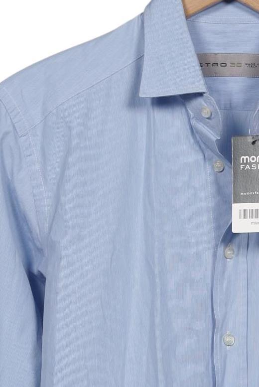 Etro Men Shirt Light Blue 38 Cotton 5