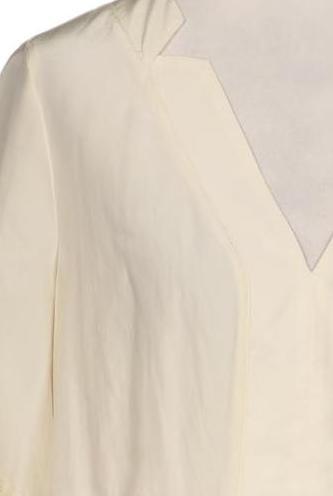 Falconeri Damen Bluse Cremeweiß Gr. S 4