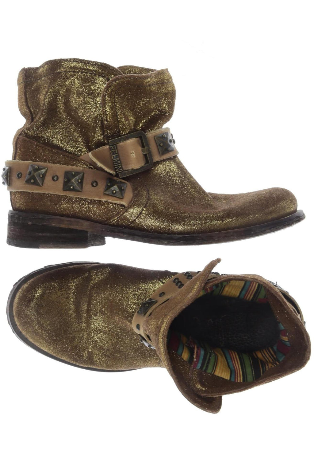 Felmini Women's Ankle Boots Gold EU 38 3