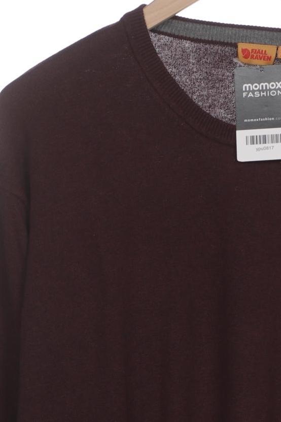 Fjallraven Herren Pullover Bordeaux XXL Baumwolle Kaschmir 4