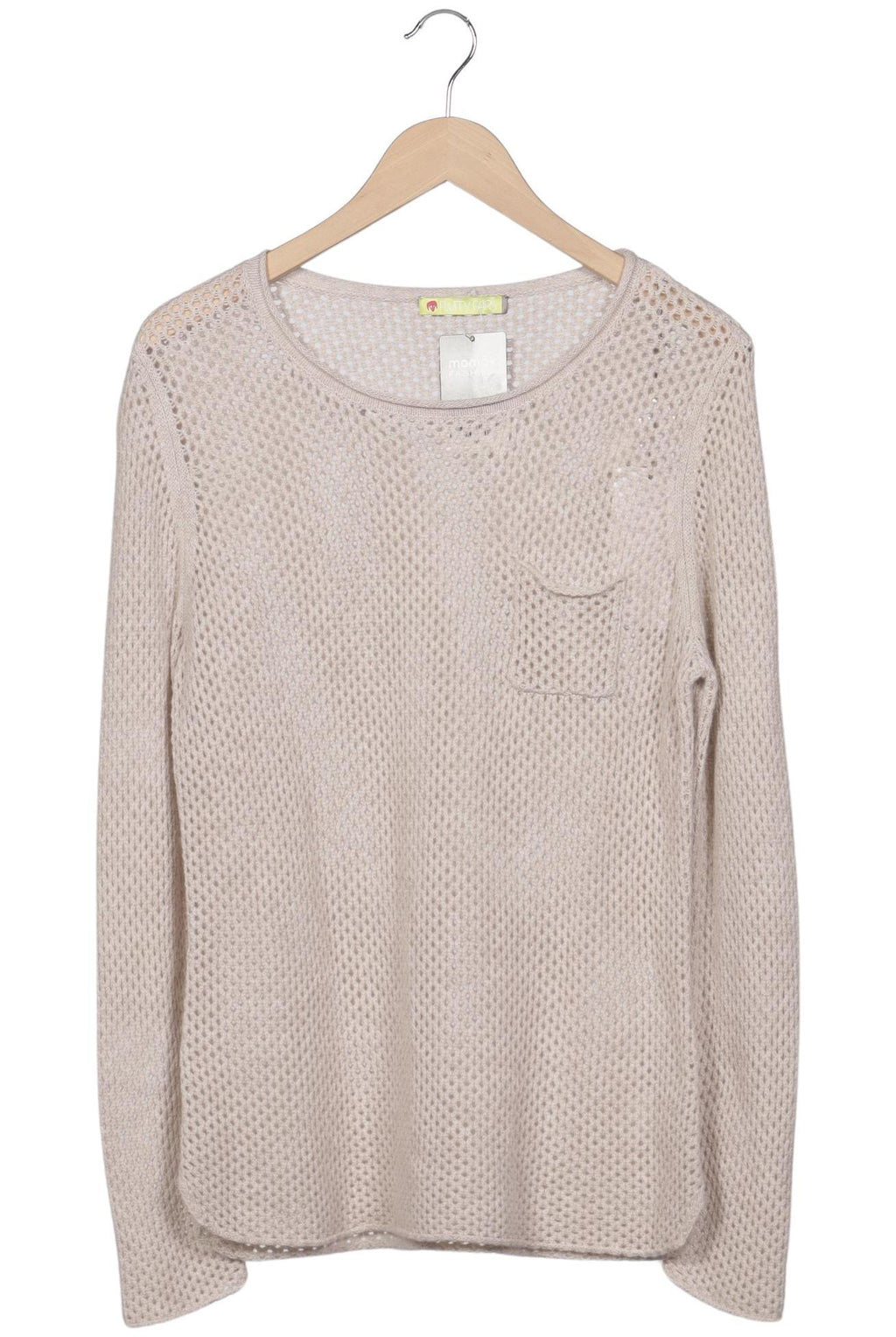 Peter Hahn Fluffy Ears Women's Sweater Beige EU 42 2