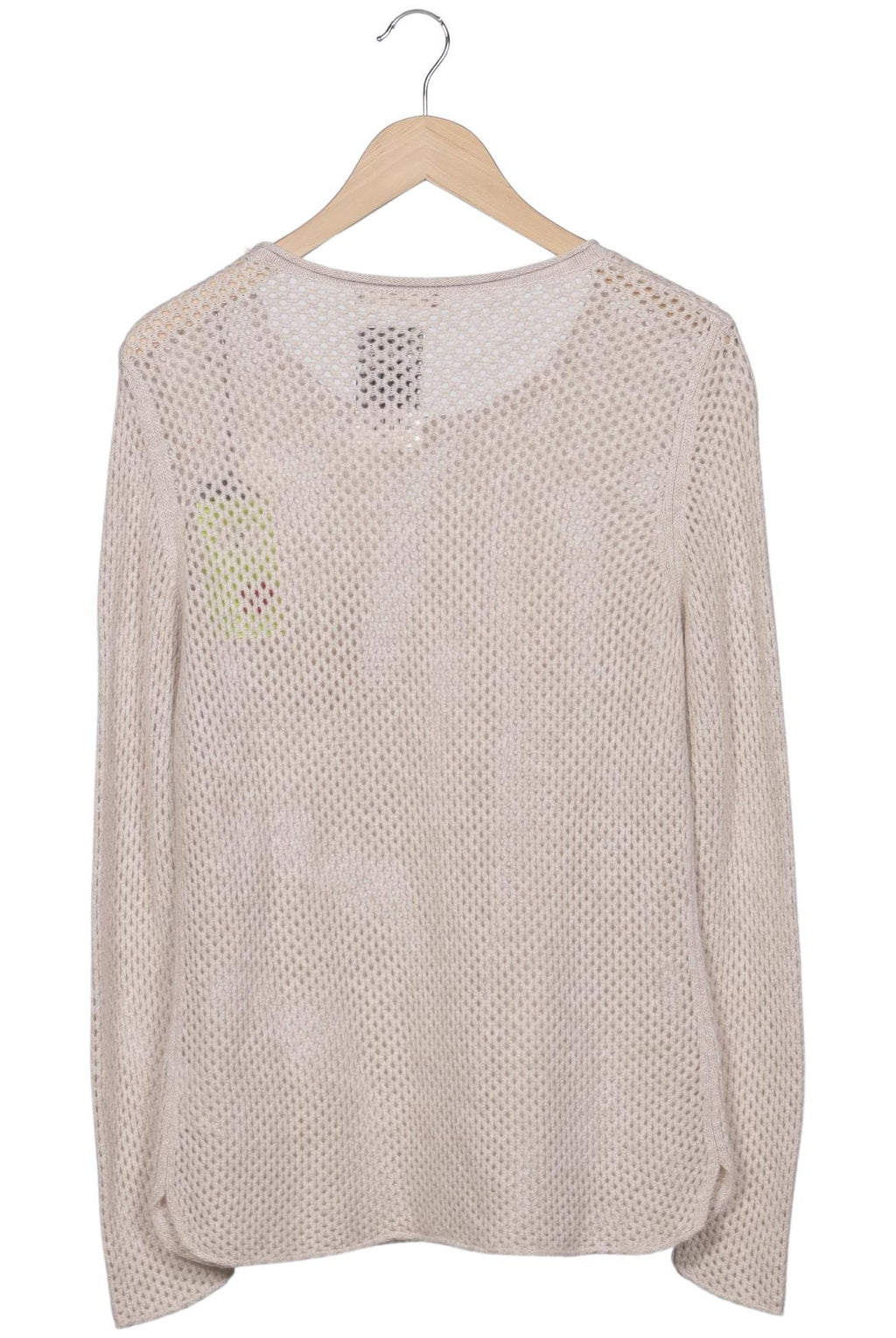 Peter Hahn Fluffy Ears Women's Sweater Beige EU 42 3