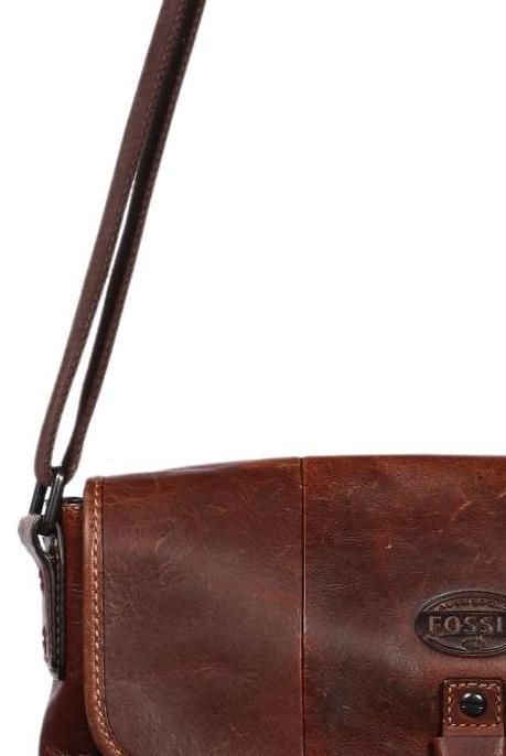 Fossil Women Handbag Leather Brown 4