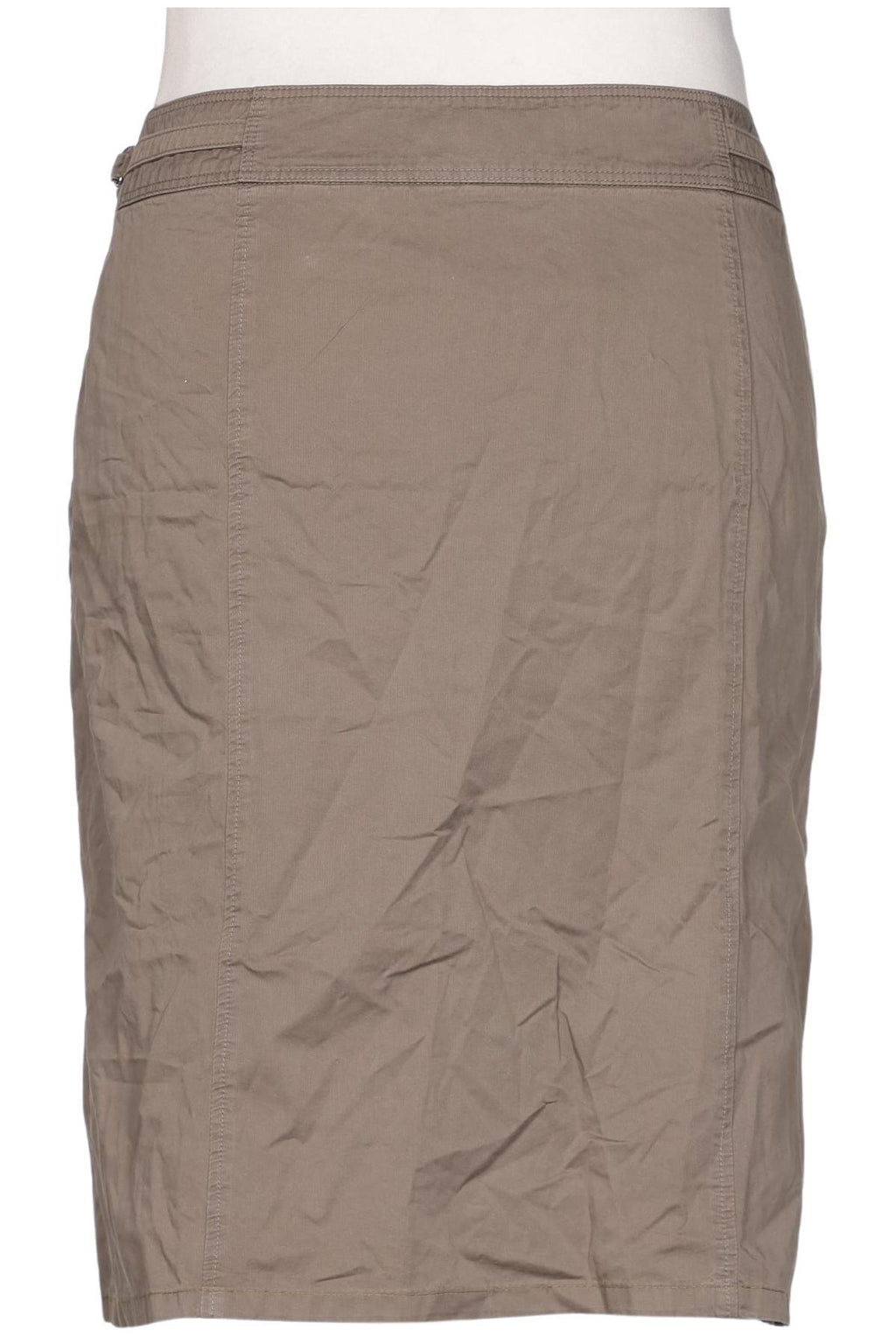 Frank Walder Women Skirt Beige EU 42 Cotton 3