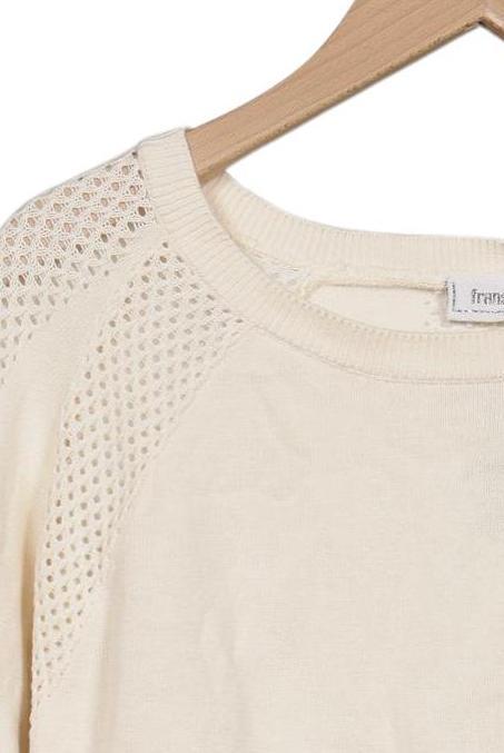Fransa Women's Pullover Cream White S 4