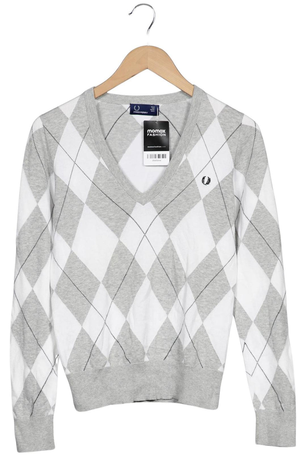 Fred Perry Women's Sweater Multicolor EU 38 Cotton 4