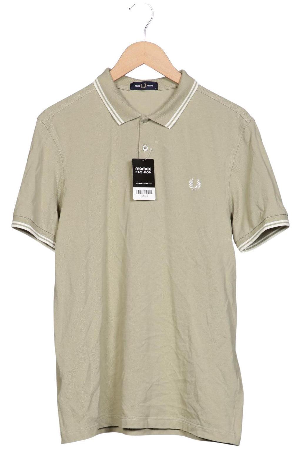 Fred Perry Herren Poloshirt Hellgrün Gr. L Baumwolle 2