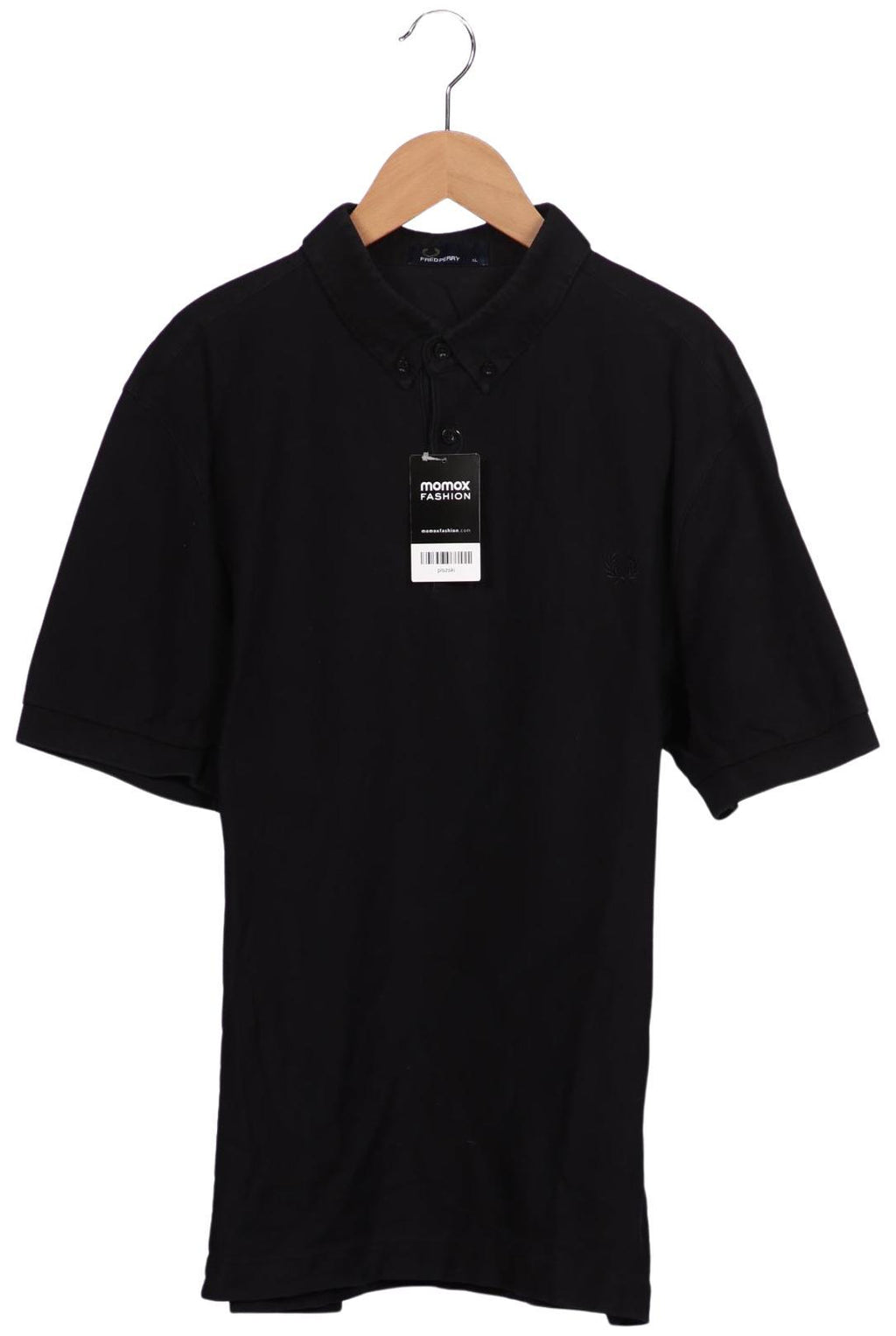 Fred Perry Polo Shirt Navy Blue XL Cotton 5