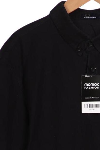 Fred Perry Polo Shirt Navy Blue XL Cotton 7