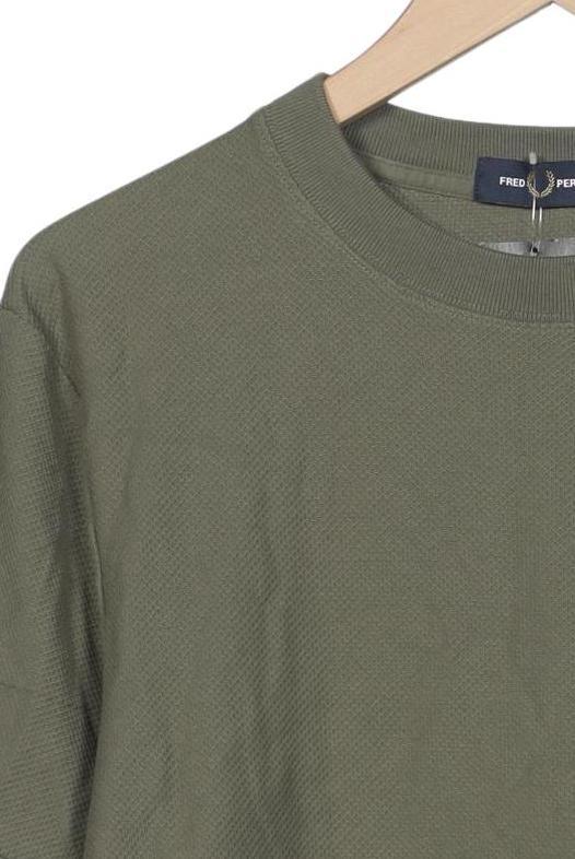 Fred Perry T-Shirt Green M Cotton 4