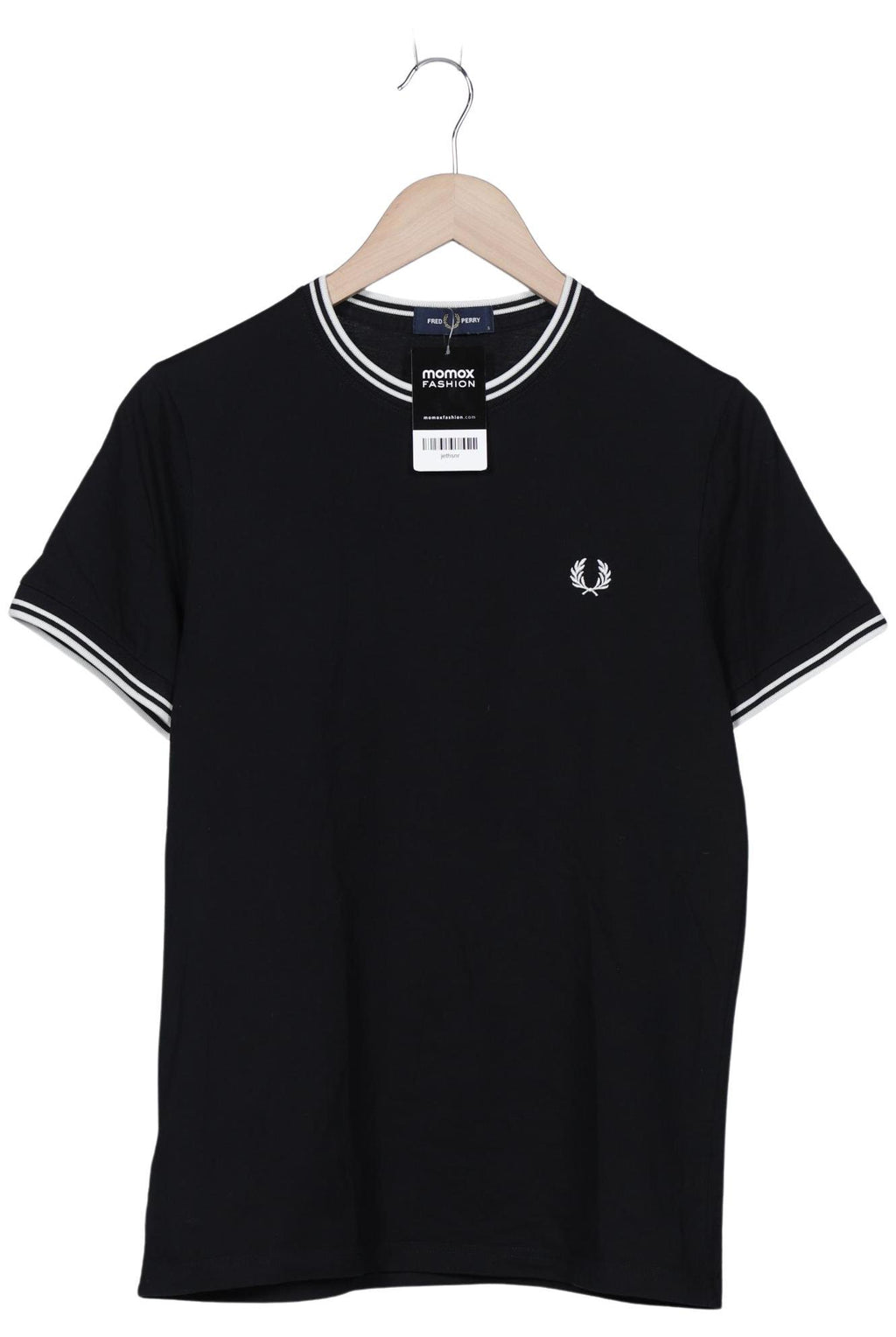 Fred Perry Men T-Shirt Black S 5