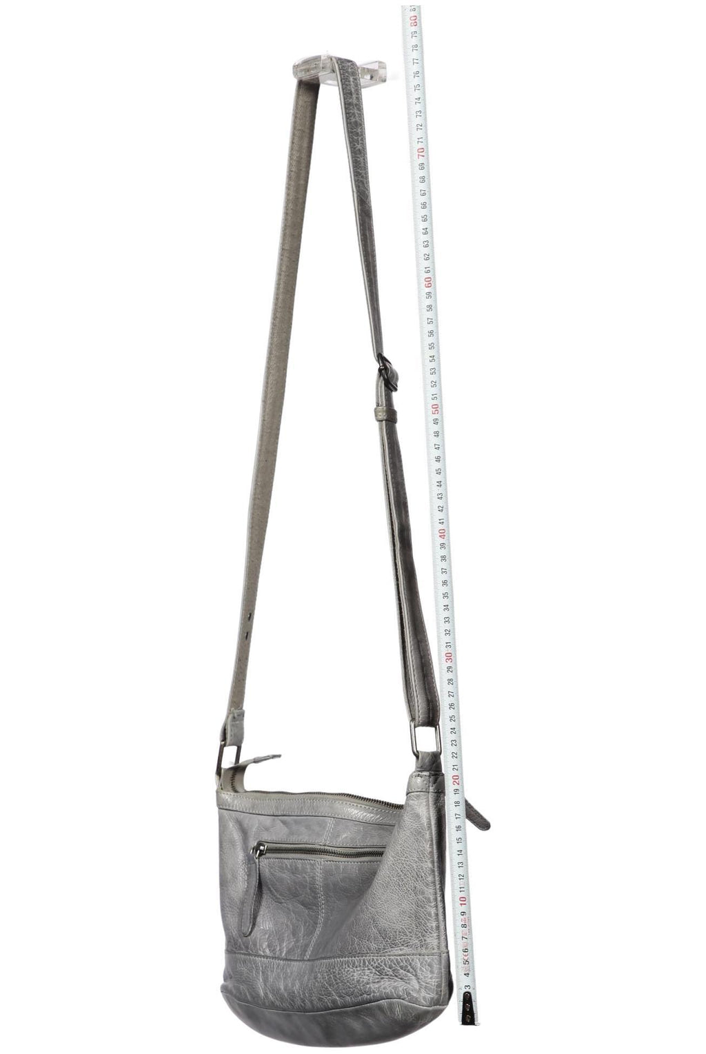 FREDsBRUDER Women Large Leather Handbag Silver 3