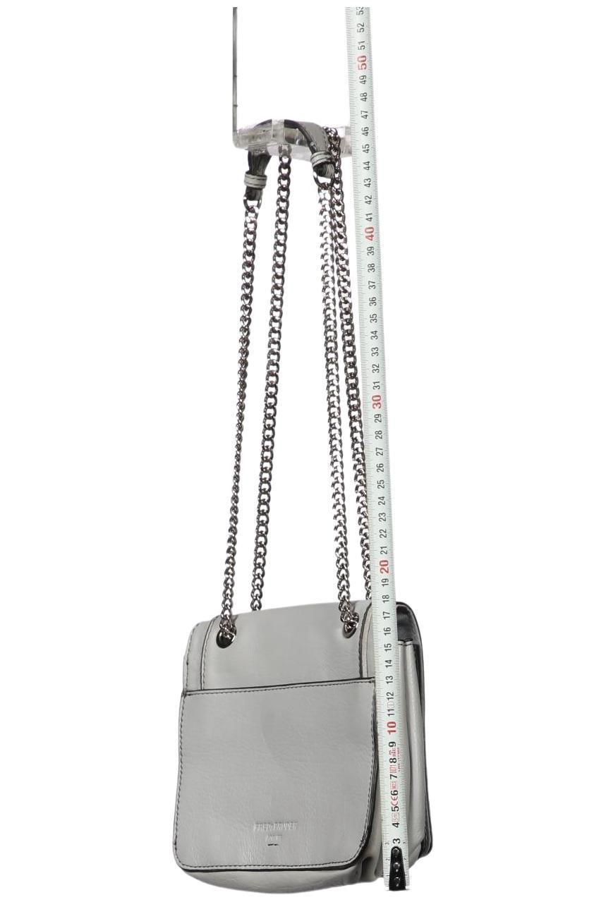 FREDsBRUDER Small Leather Handbag Gray 5